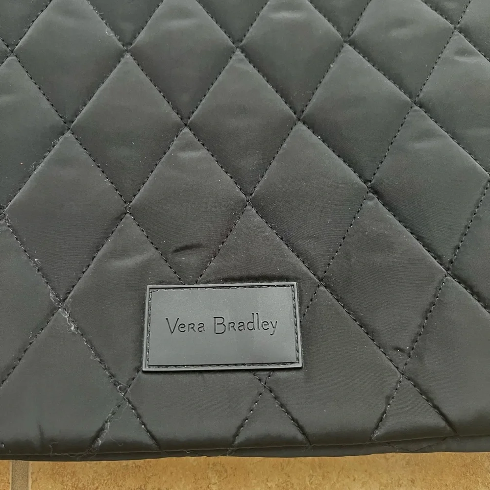 Vera Bradley Black Quilted Bag